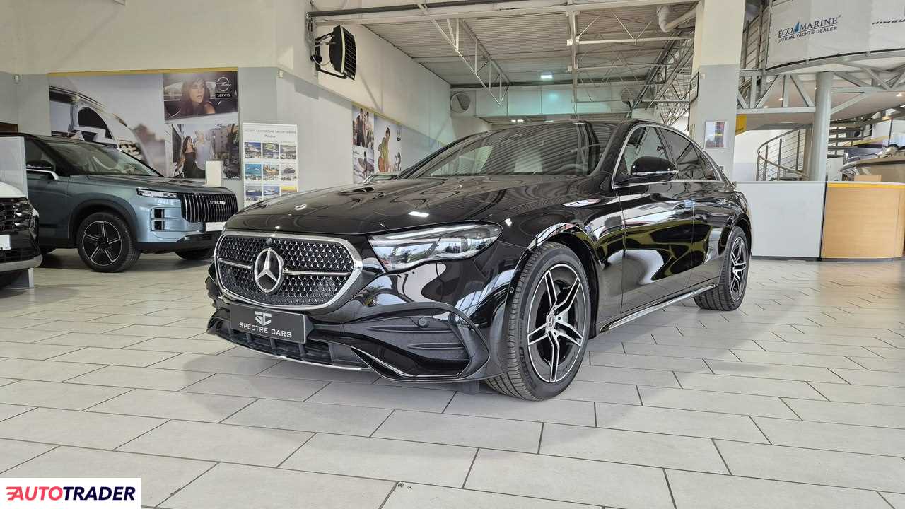 Mercedes E-klasa 2024 2.0 197 KM Mercedes E-klasa 2024 2.0 197 KM