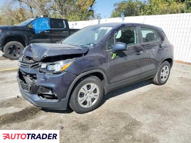 Chevrolet Trax 1.0 benzyna 2019r. (BRIDGETON)