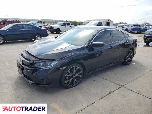 Honda Civic 2.0 benzyna 2021r. (GRAND PRAIRIE)