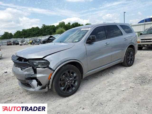 Dodge Durango 3.0 benzyna 2021r. (LAWRENCEBURG)