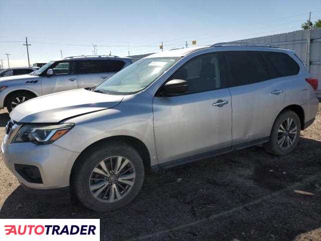 Nissan Pathfinder 3.0 benzyna 2018r. (GREENWOOD)