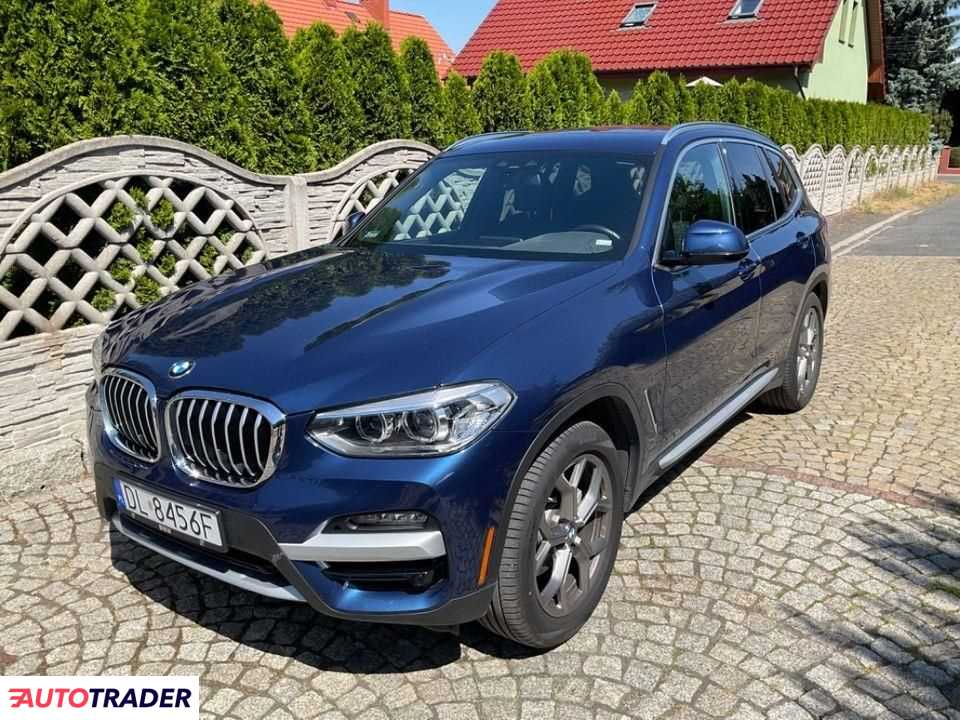 BMW X3 2.0 benzyna 245 KM 2020r. (legnica)