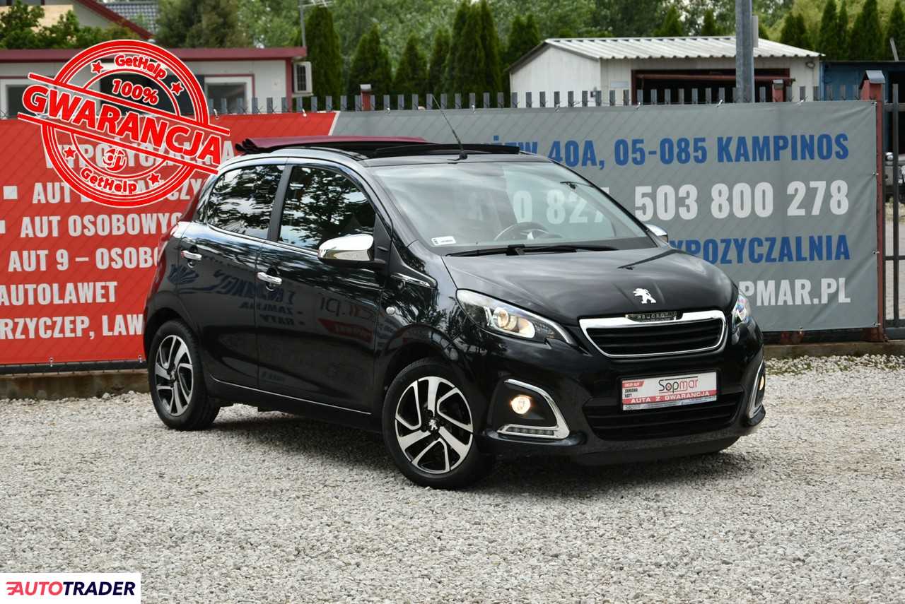 Peugeot Pozostałe 2015 1.2 82 KM Peugeot Pozostałe 2015 1.2 82 KM