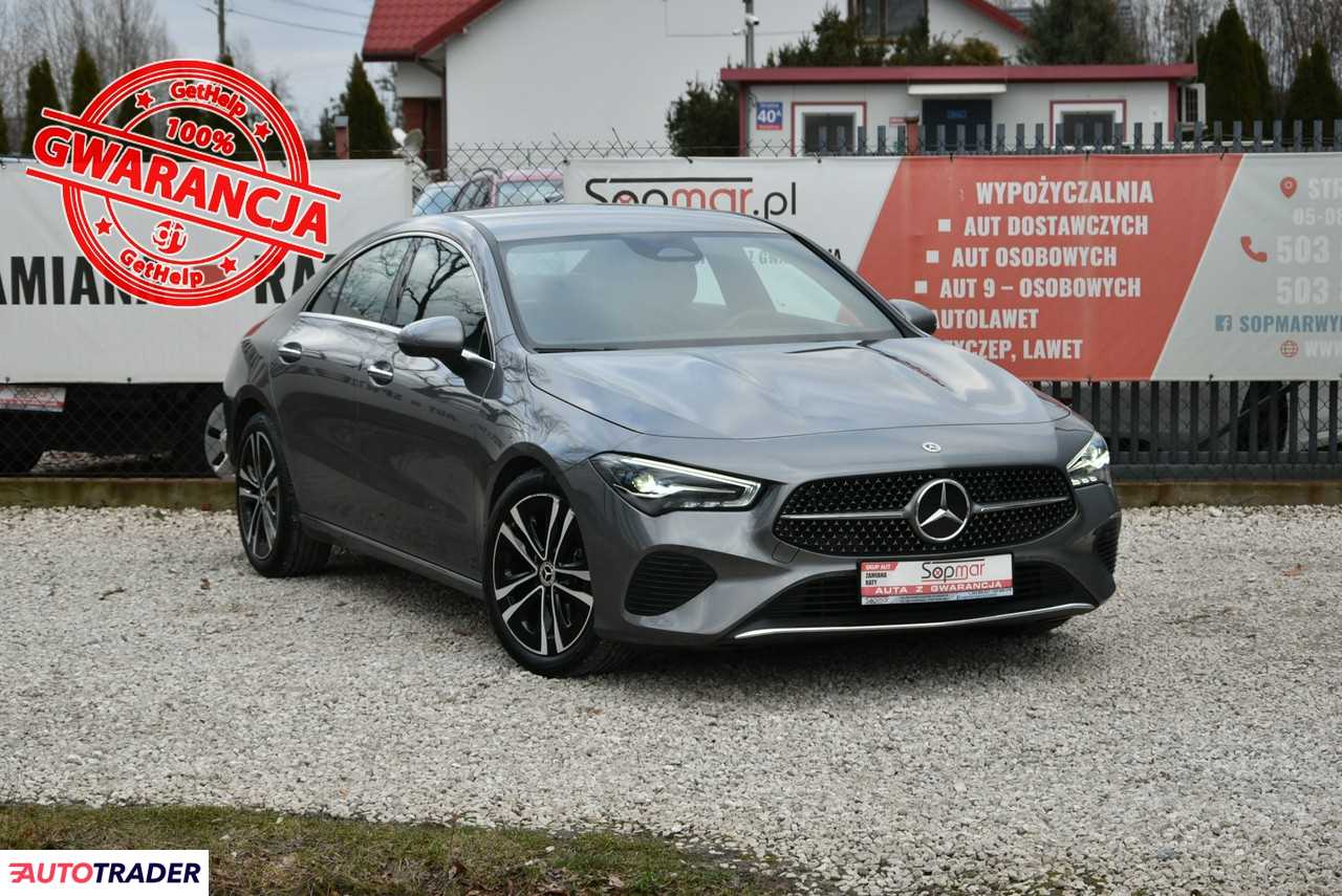 Mercedes CLA 1.3 benzyna 163 KM 2023r. (Kampinos)