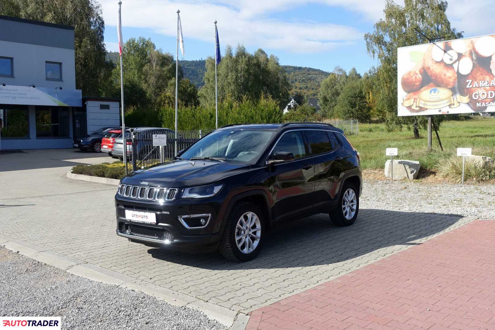 Jeep Compass 1.3 hybrydowy 130 KM 2020r. (Buczkowice)