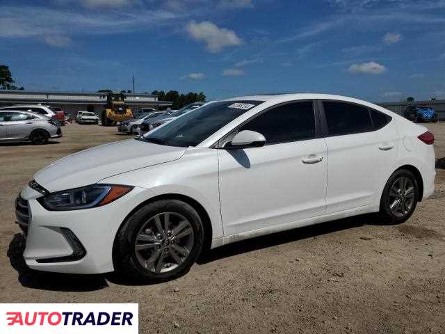 Hyundai Elantra 2.0 benzyna 2018r. (HARLEYVILLE)