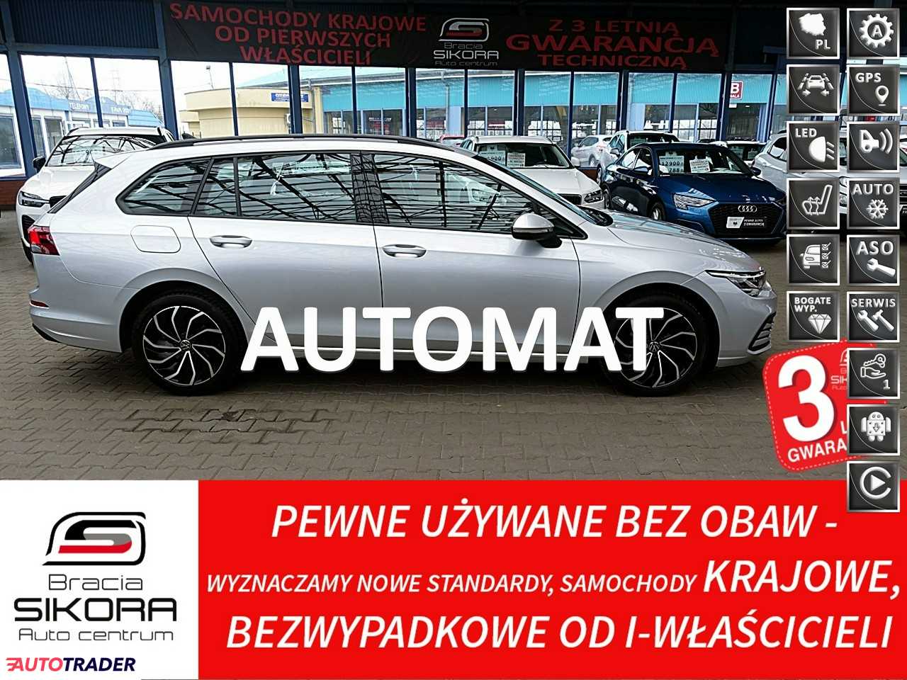 Volkswagen Golf 1.5 benzyna 150 KM 2021r. (Mysłowice)