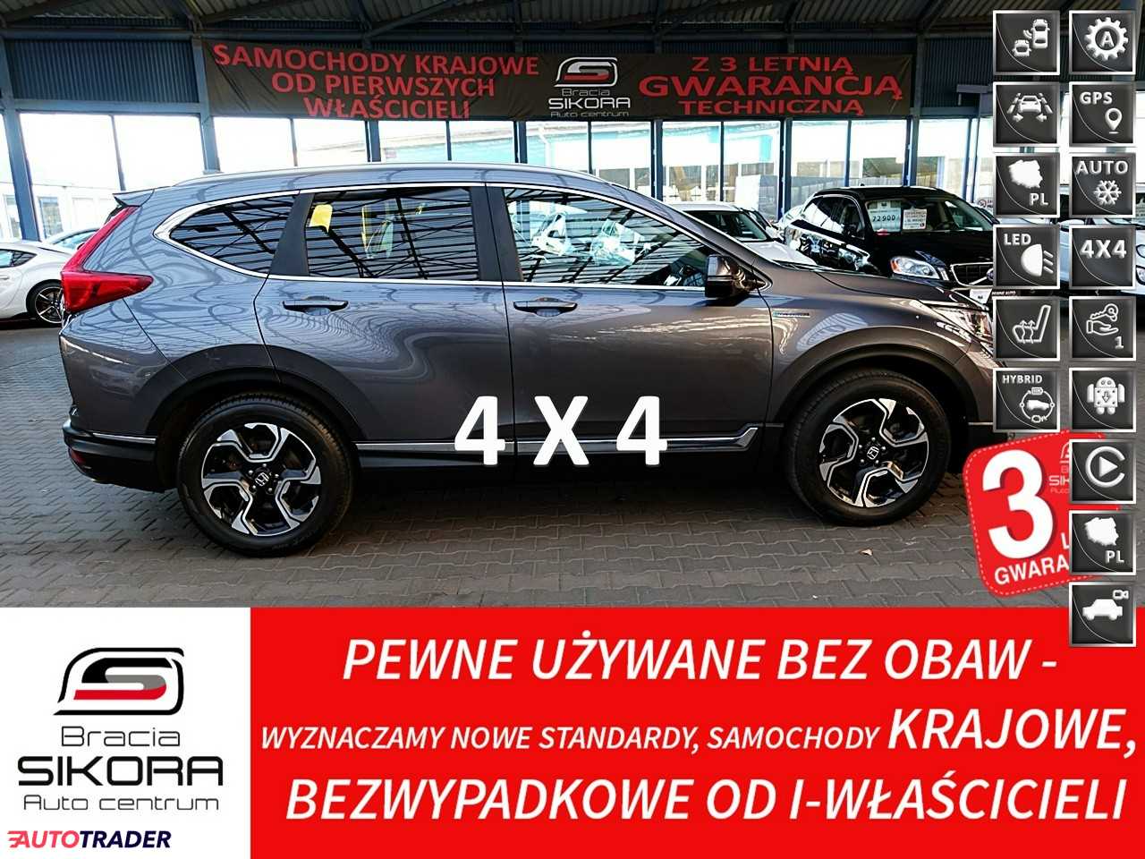 Honda CR-V 2.0 hybrydowy 184 KM 2019r. (Mysłowice)