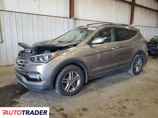 Hyundai Santa Fe 2.0 benzyna 2018r. (PENNSBURG)