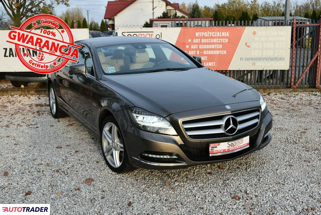 Mercedes CLS 3.0 diesel 265 KM 2012r. (Kampinos)