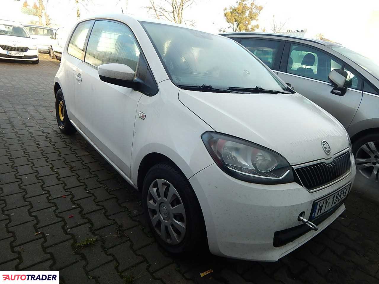 Skoda Citigo 1.0 benzyna 60 KM 2017r. (Komorniki)