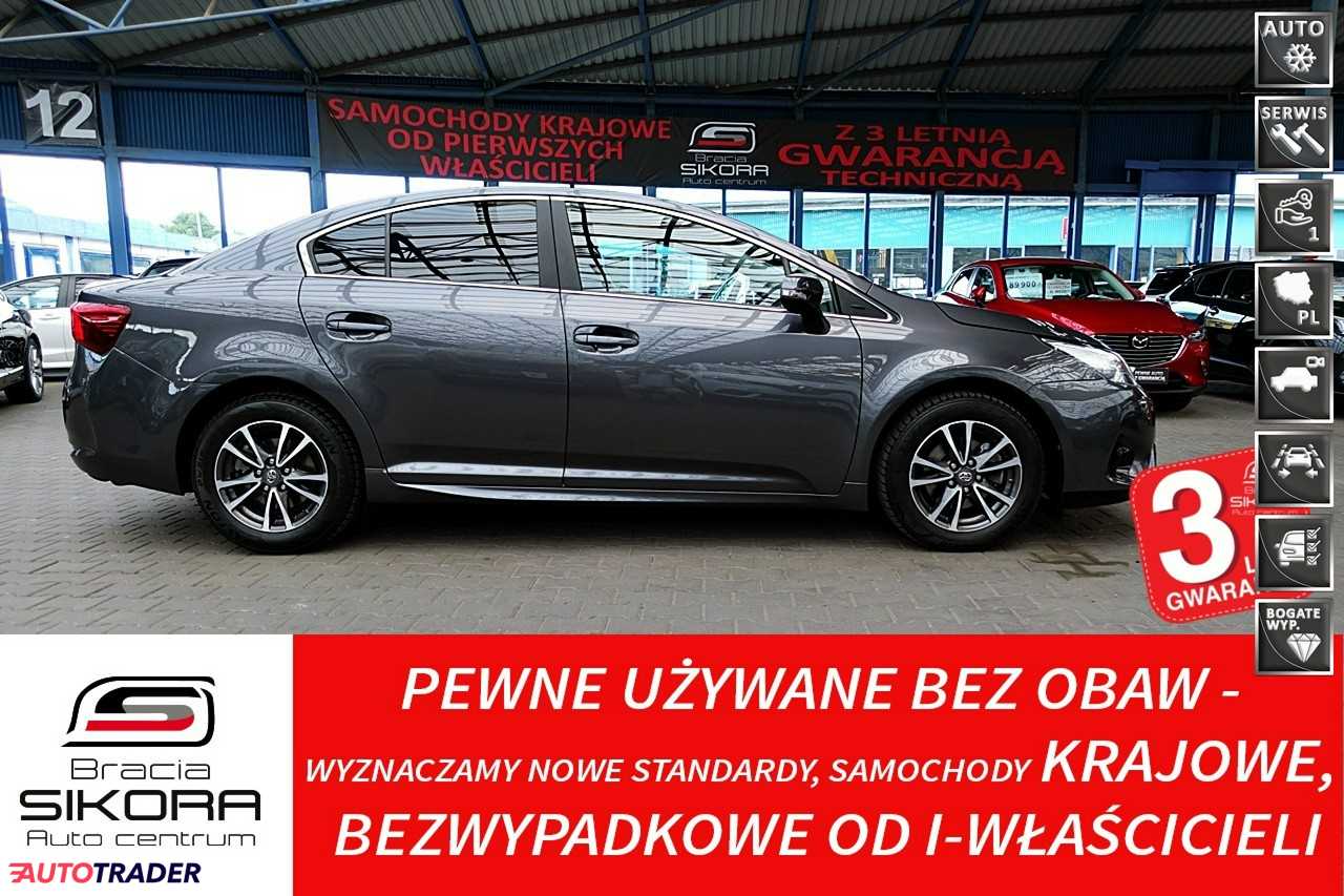 Toyota Avensis 2016 1.8 147 KM