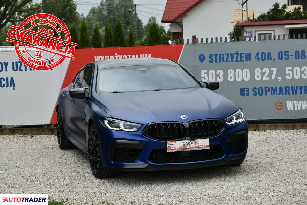 BMW Pozostałe 2022 4.4 625 KM BMW Pozostałe 2022 4.4 625 KM