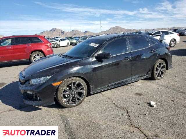 Honda Civic 1.0 benzyna 2019r. (NORTH LAS VEGAS)