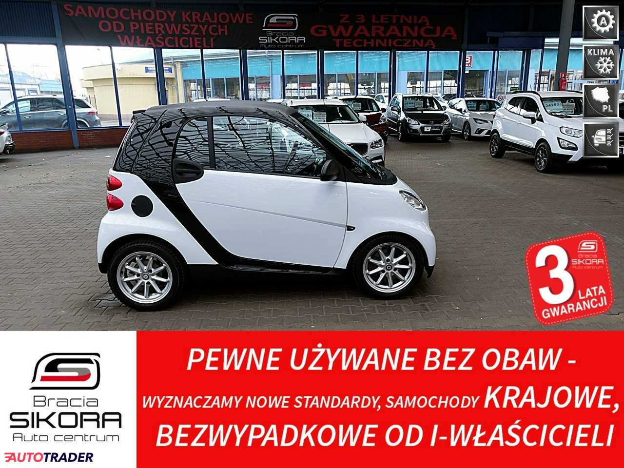 Smart ForTwo 2008 1.0 61 KM