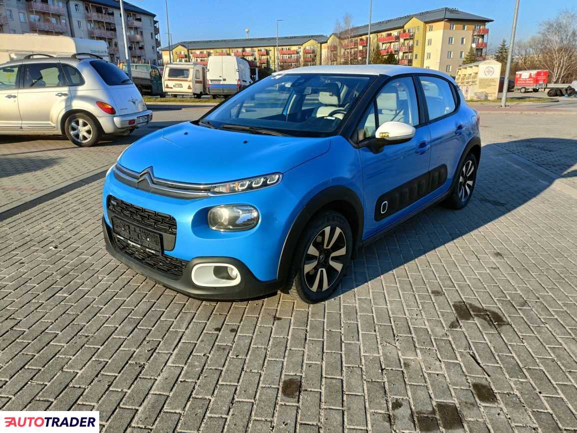 Citroen C3 2017 1.2 82 KM Citroen C3 2017 1.2 82 KM