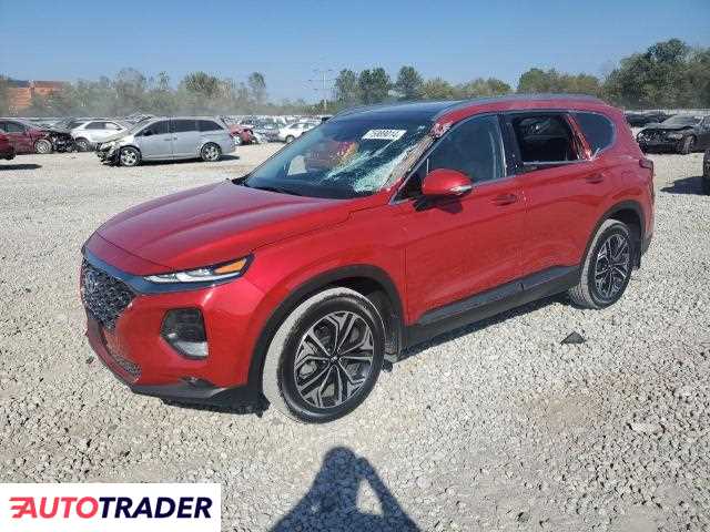 Hyundai Santa Fe 2.0 benzyna 2020r. (COLUMBUS)