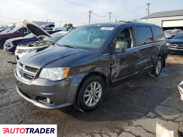 Dodge Grand Caravan 3.0 benzyna 2019r. (CHICAGO HEIGHTS)