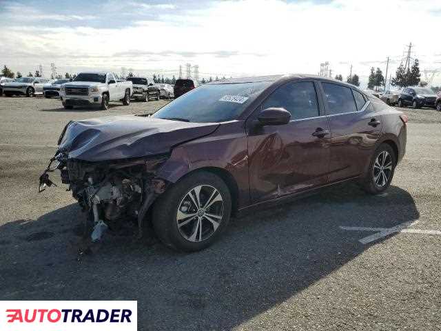 Nissan Sentra 2.0 benzyna 2023r. (RANCHO CUCAMONGA)