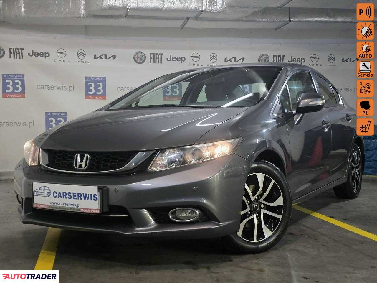 Honda Civic 2016 1.8 140 KM
