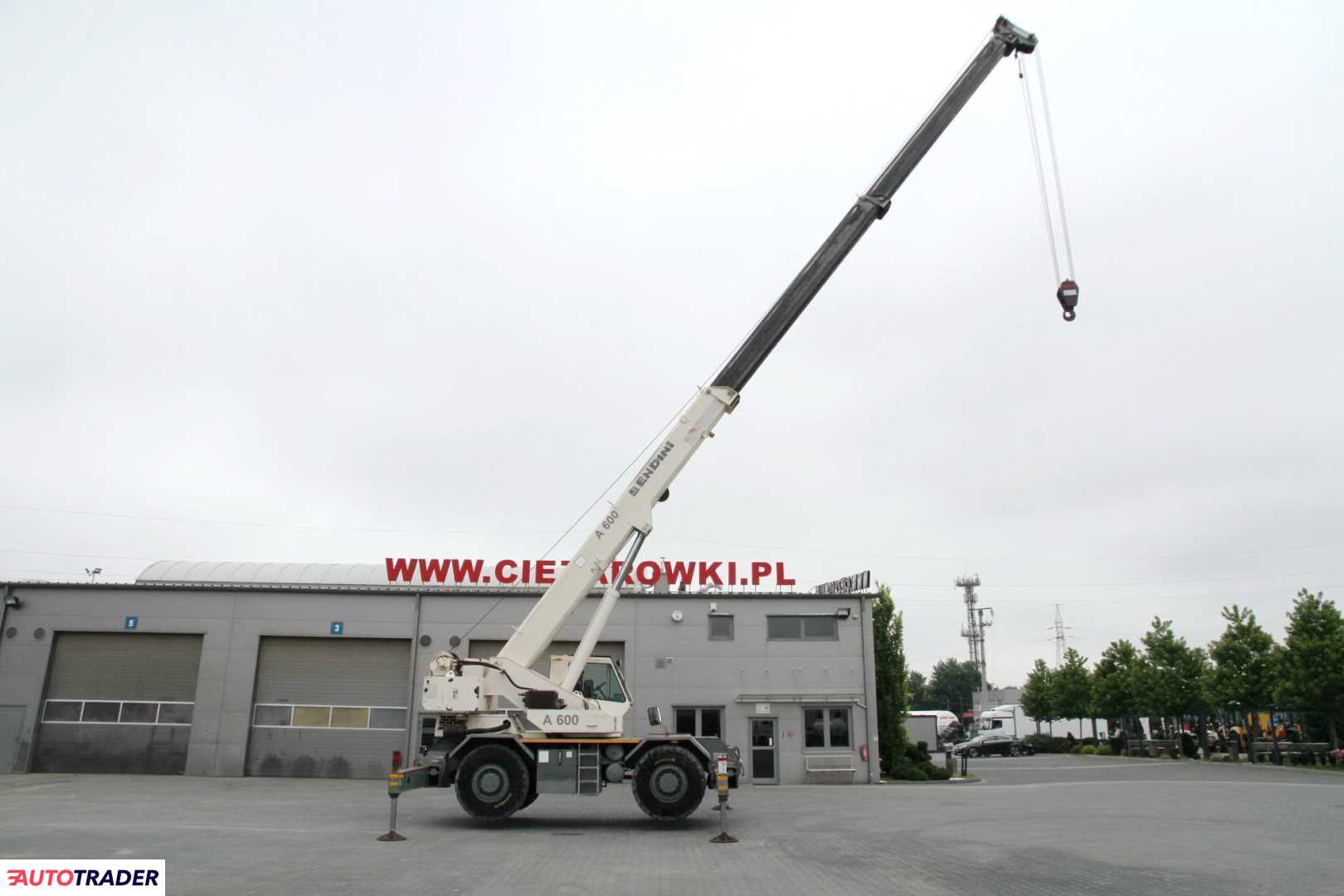 TEREX BENDINI A600 2002r. TEREX BENDINI A600 2002r.