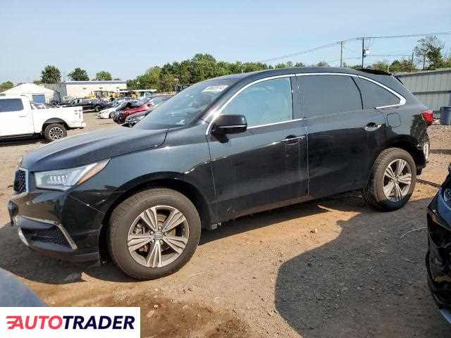 Acura MDX 3.0 benzyna 2019r. (HILLSBOROUGH)