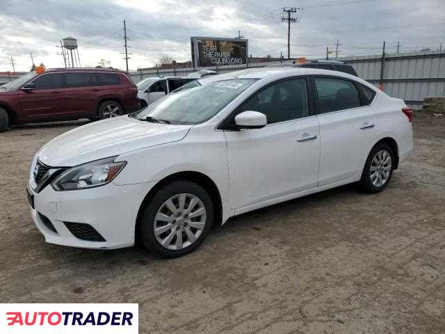 Nissan Sentra 1.0 benzyna 2019r. (CHICAGO HEIGHTS)