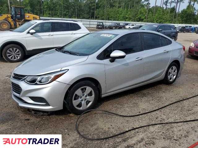 Chevrolet Cruze 1.0 benzyna 2018r. (HARLEYVILLE)