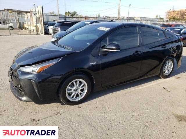 Toyota Prius 1.0 hybrydowy 2022r. (LOS ANGELES)