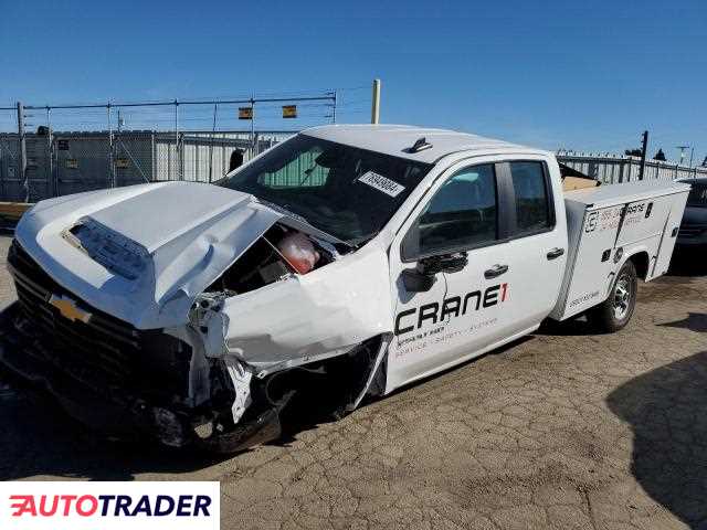 Chevrolet Silverado 6.0 benzyna 2024r. (DYER)