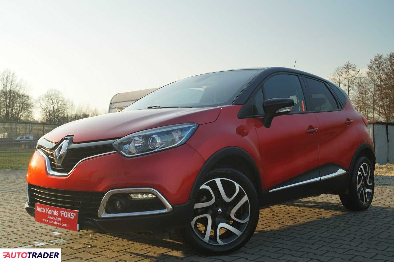 Renault Captur 2016 1.5 90 KM