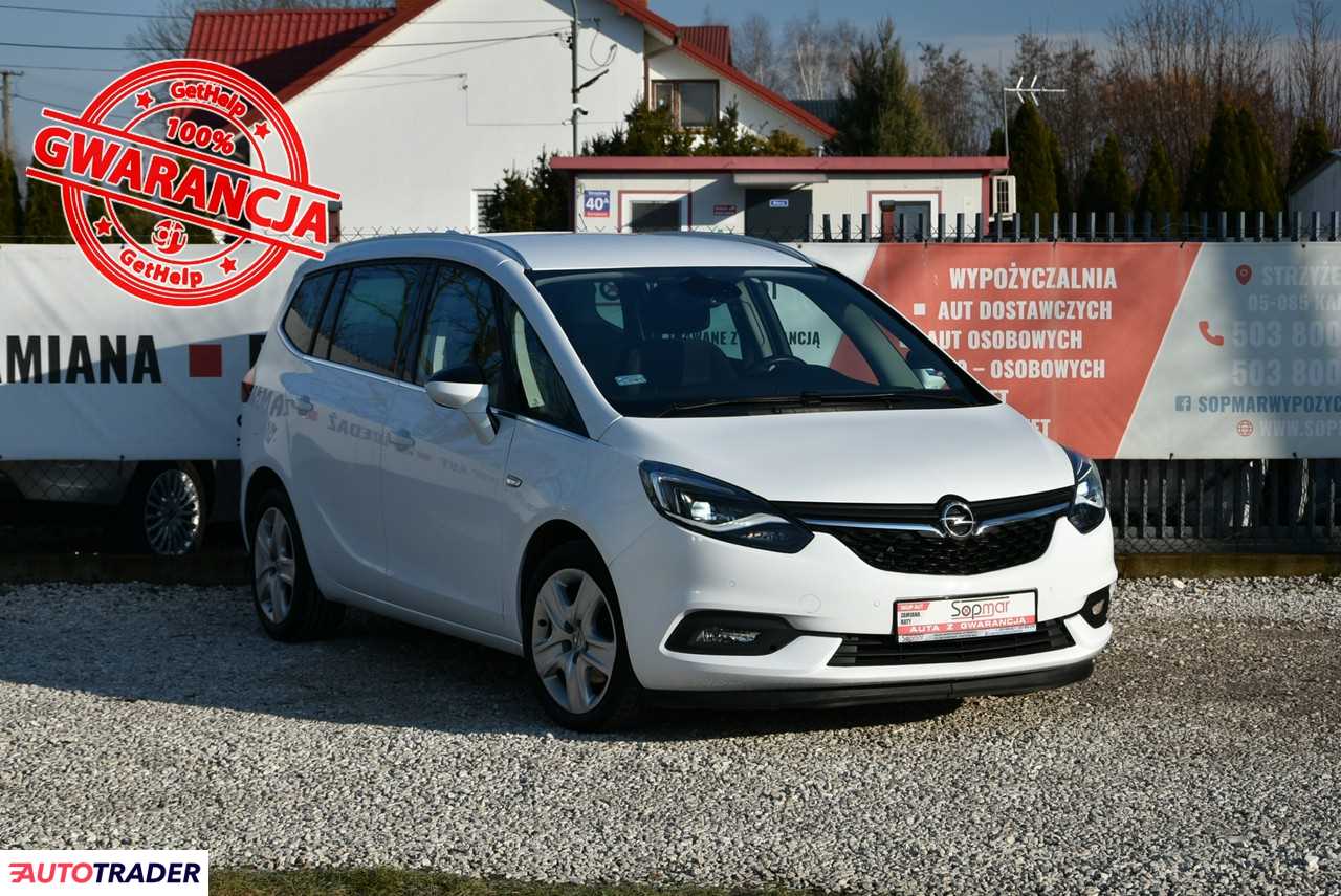 Opel Zafira 1.6 diesel 136 KM 2017r. (Kampinos)