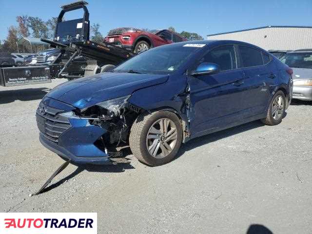 Hyundai Elantra 2.0 benzyna 2019r. (SPARTANBURG)