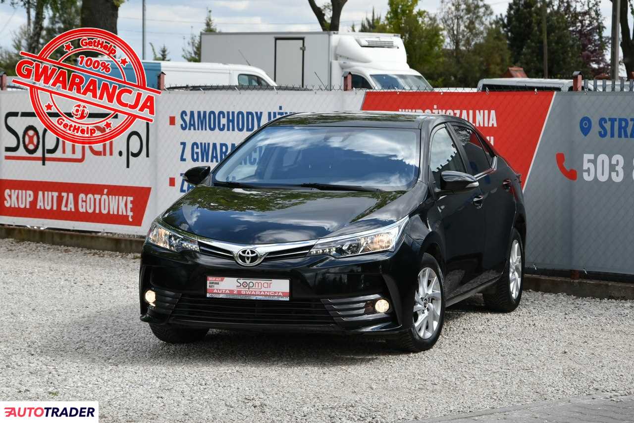 Toyota Corolla 2018 1.6 132 KM