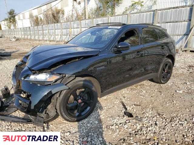 Jaguar F-PACE 2.0 benzyna 2019r. (FRANKLIN)