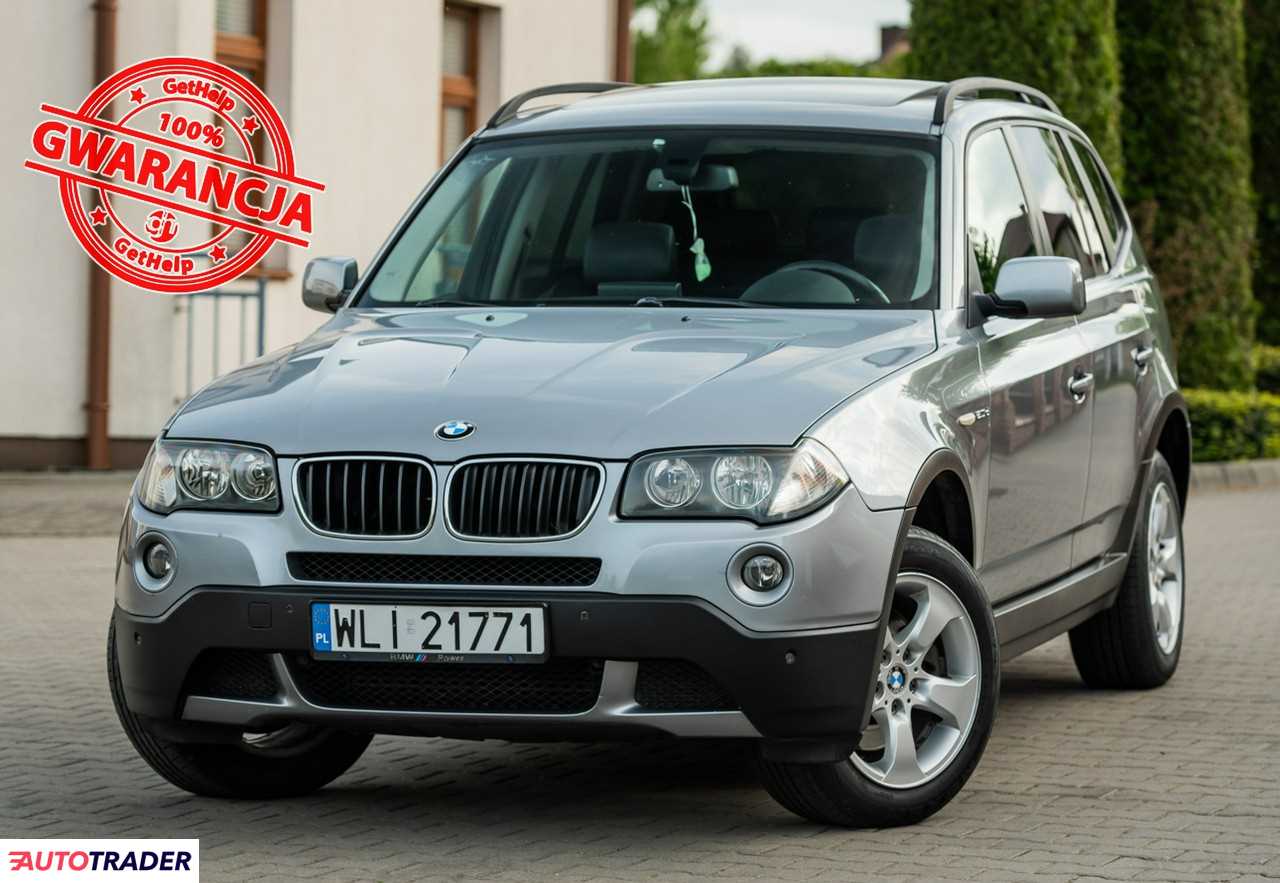BMW X3 2007 2.0 150 KM BMW X3 2007 2.0 150 KM