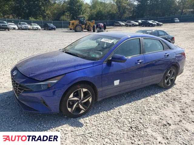 Hyundai Elantra 2.0 benzyna 2023r. (MADISONVILLE)