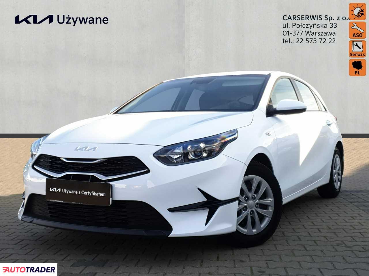 Kia Ceed 1.0 benzyna 100 KM 2022r. (Warszawa)