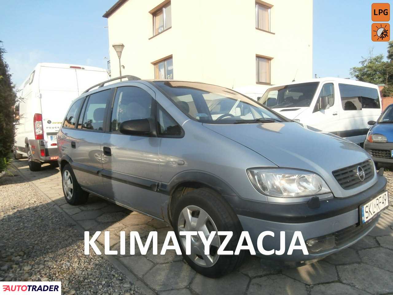 Opel Zafira 2000 1.8 116 KM