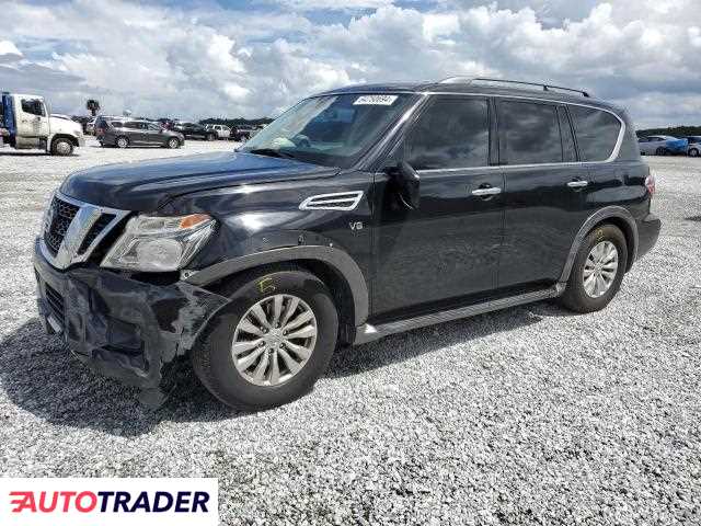 Nissan Armada 5.0 benzyna 2018r. (GAINESVILLE)