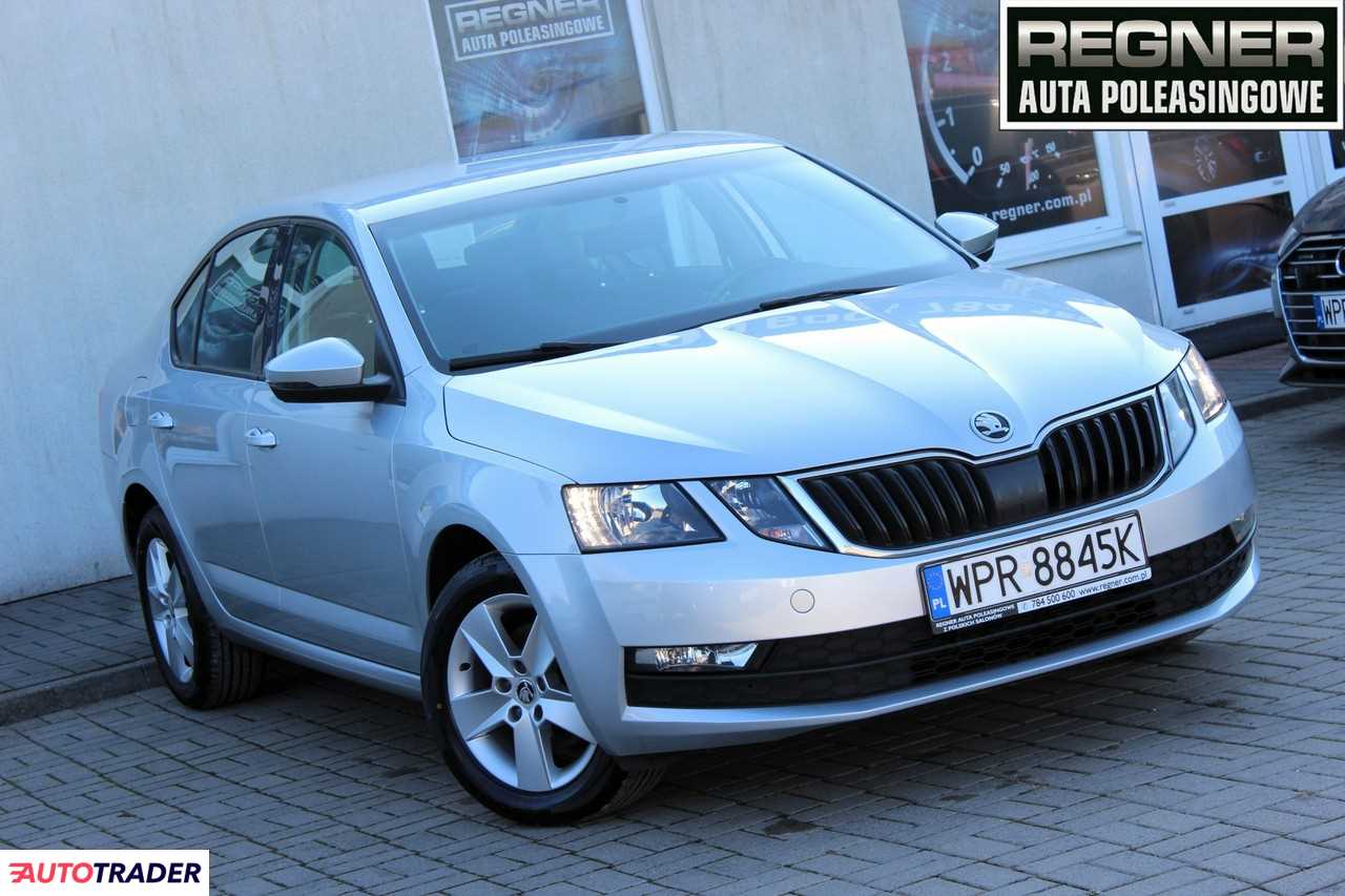 Skoda Octavia 1.0 benzyna 115 KM 2017r. (Sokołów)