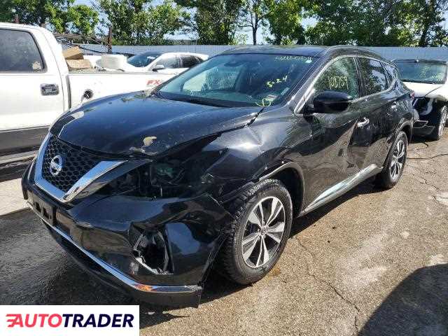 Nissan Murano 3.0 benzyna 2020r. (BRIDGETON)