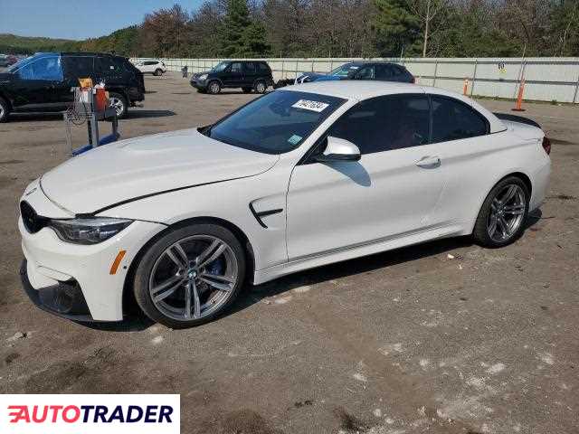 BMW M4 3.0 benzyna 2020r. (BROOKHAVEN)