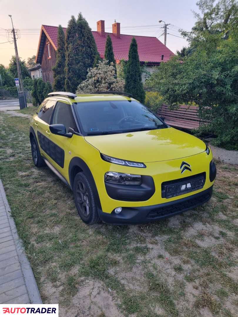 Citroen C4 Cactus 1.2 benzyna 82 KM 2017r. (kuklówka)