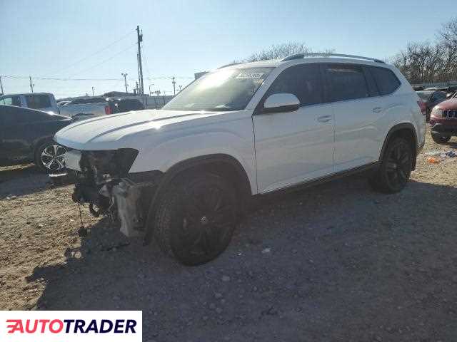 Volkswagen Atlas 3.0 benzyna 2019r. (OKLAHOMA CITY)