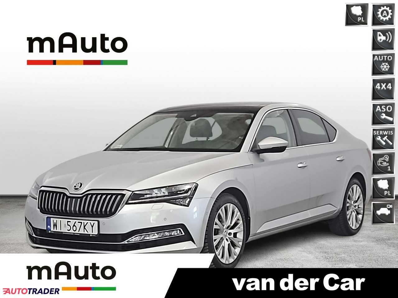 Skoda Superb 2021 2.0 280 KM Skoda Superb 2021 2.0 280 KM