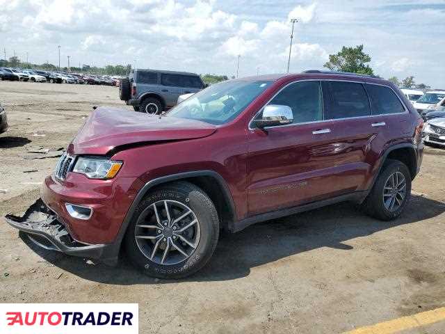 Jeep Grand Cherokee 3.0 benzyna 2019r. (WOODHAVEN)