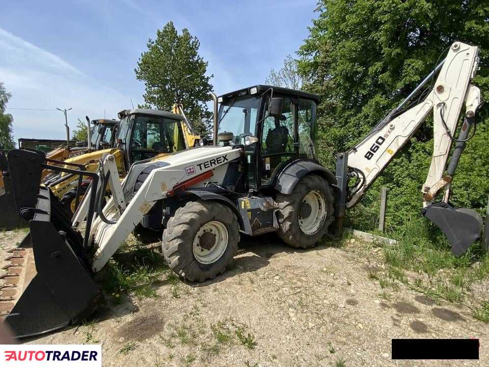 Terex 860SX Koparko-ładowarka 2011r. Terex 860SX Koparko-ładowarka 2011r.