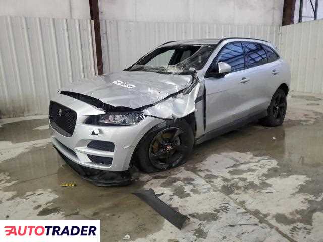 Jaguar F-PACE 2.0 benzyna 2020r. (LAWRENCEBURG)