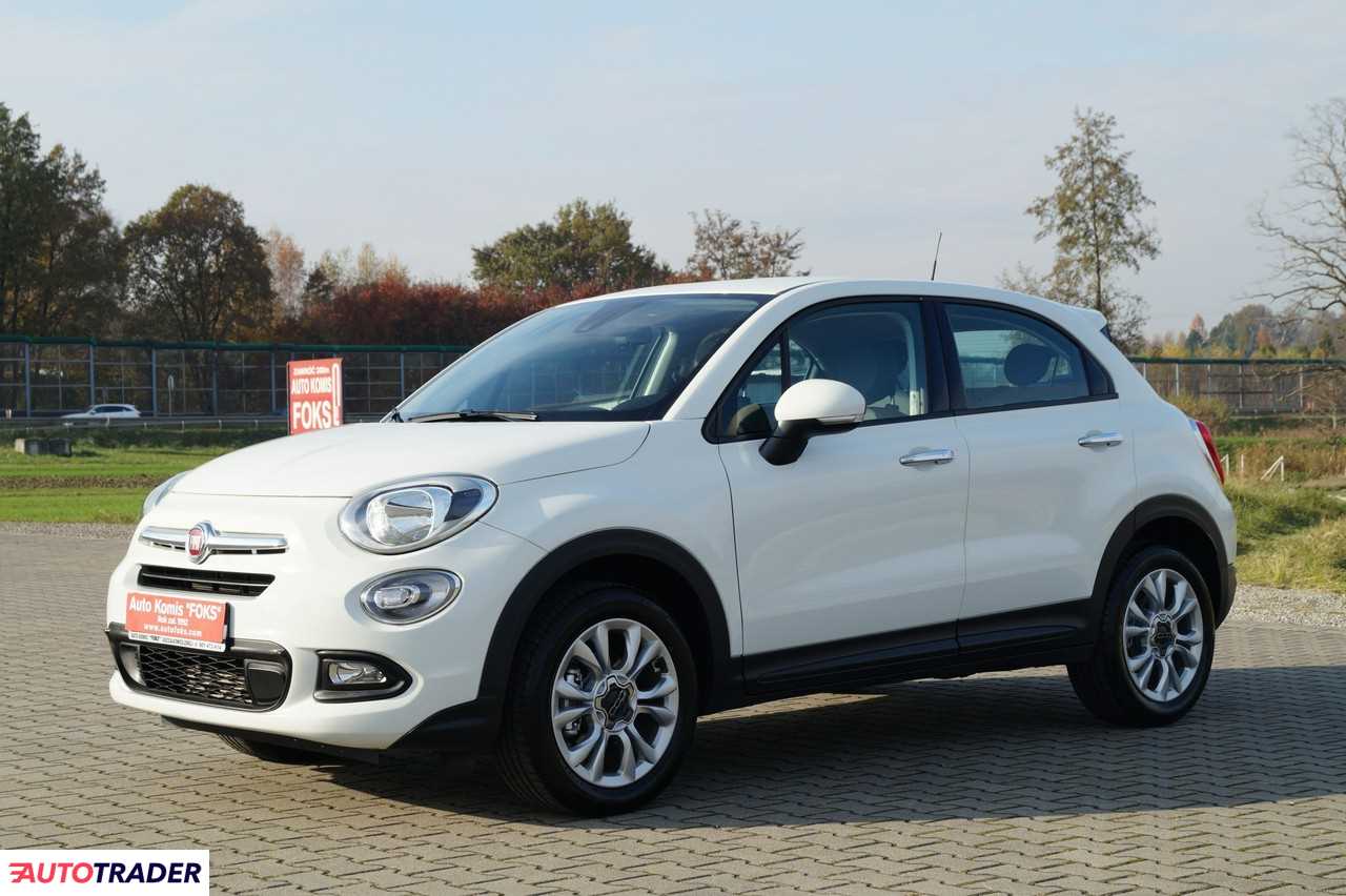 Fiat 500 X 1.4 benzyna 140 KM 2015r. (Goczałkowice-Zdrój)